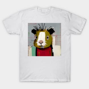 Funny Cartoon Guinea Pig T-Shirt